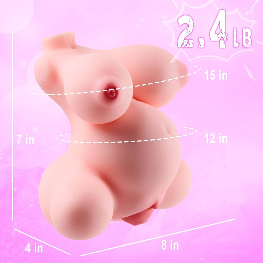 VelmoraSD Mini Prolapse Sex Doll 2.4lb TPE Torso