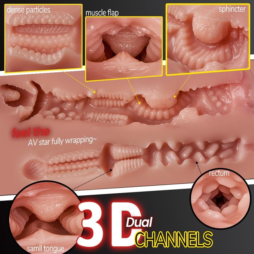 MaxCurves Realistic 21LB Dual Channel Torso Sex Doll