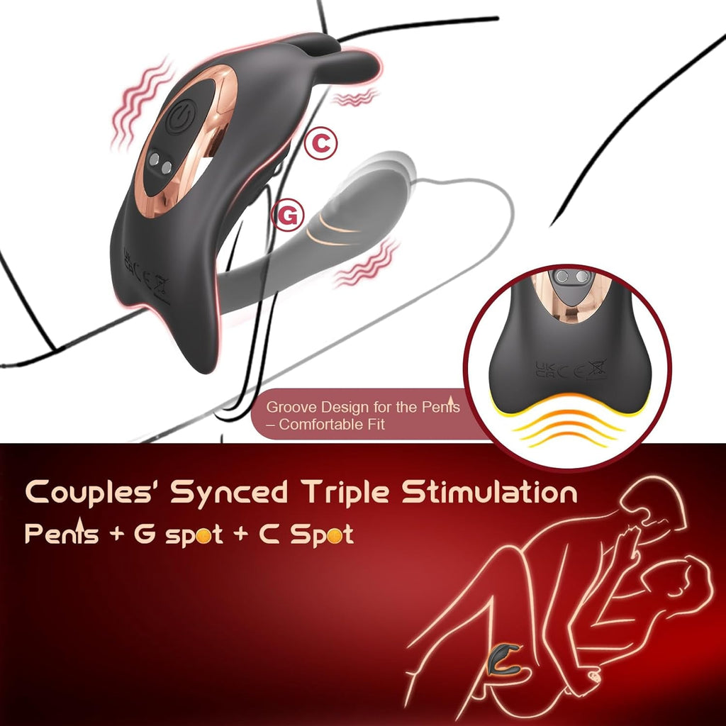 NoirRabbit Rabbit Wearable Couple Vibrator App Control