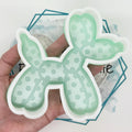 Polka Dot Balloon Dog Freshie Mold