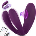 TapFusion Double Wearable Vibrator 10 Tapping 10 Modes