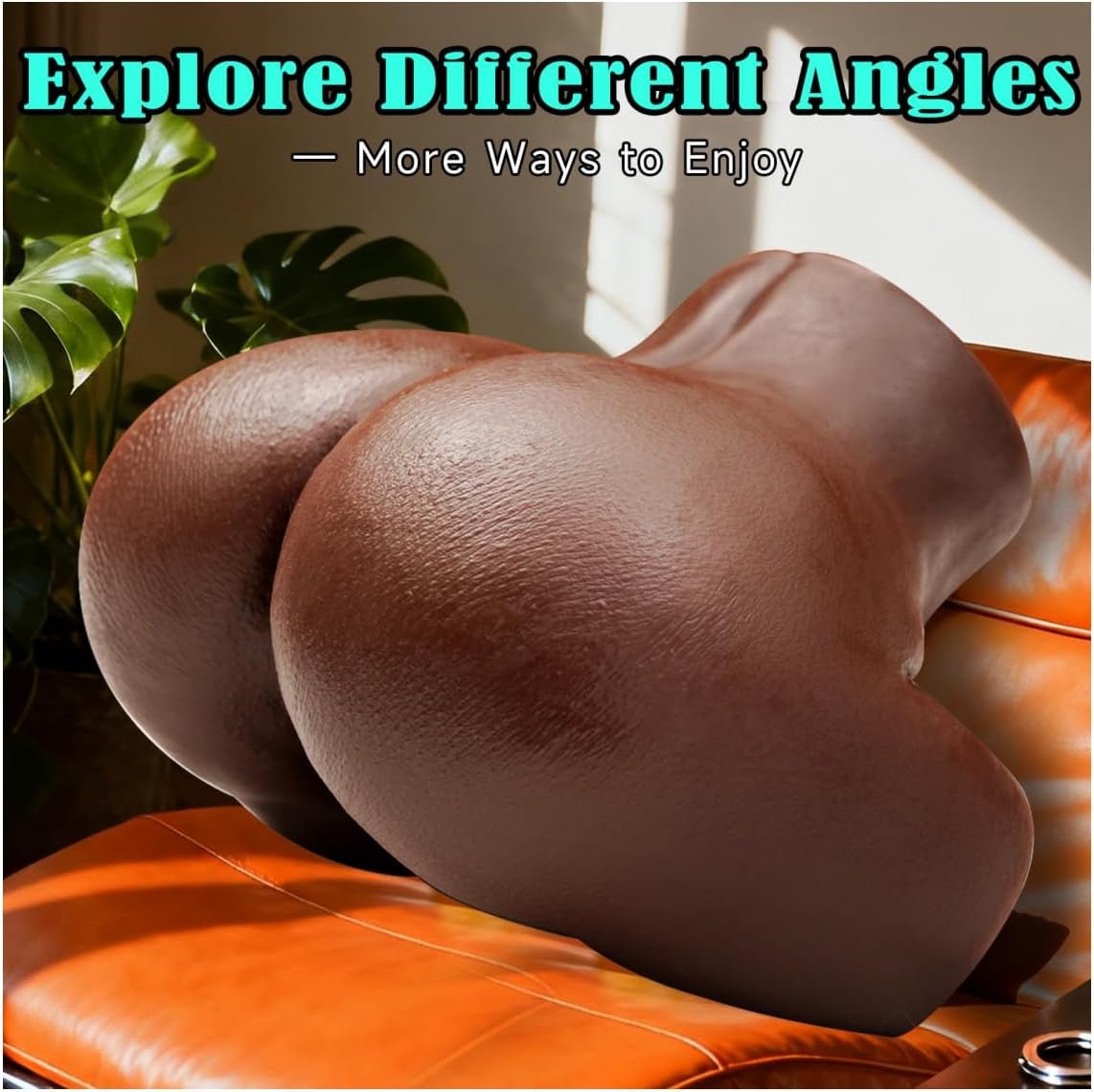 NoirCurve Ebony Sex Doll Torso Dual Channel TPE