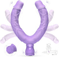 RoseFlex 15.75” Double-Ended Vibrating Dildo 10 Modes
