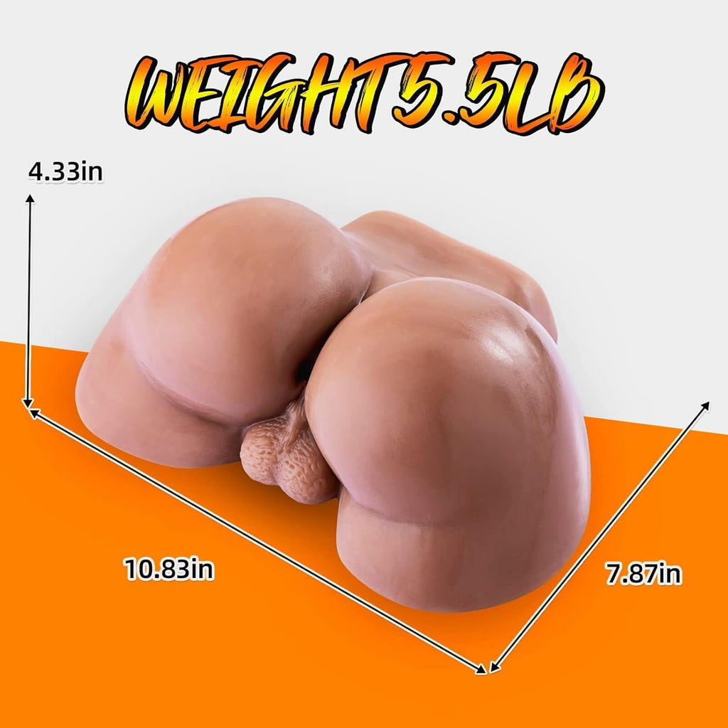 AtlasCore Male Stroker Sex Doll 5.5LB Tight Channel