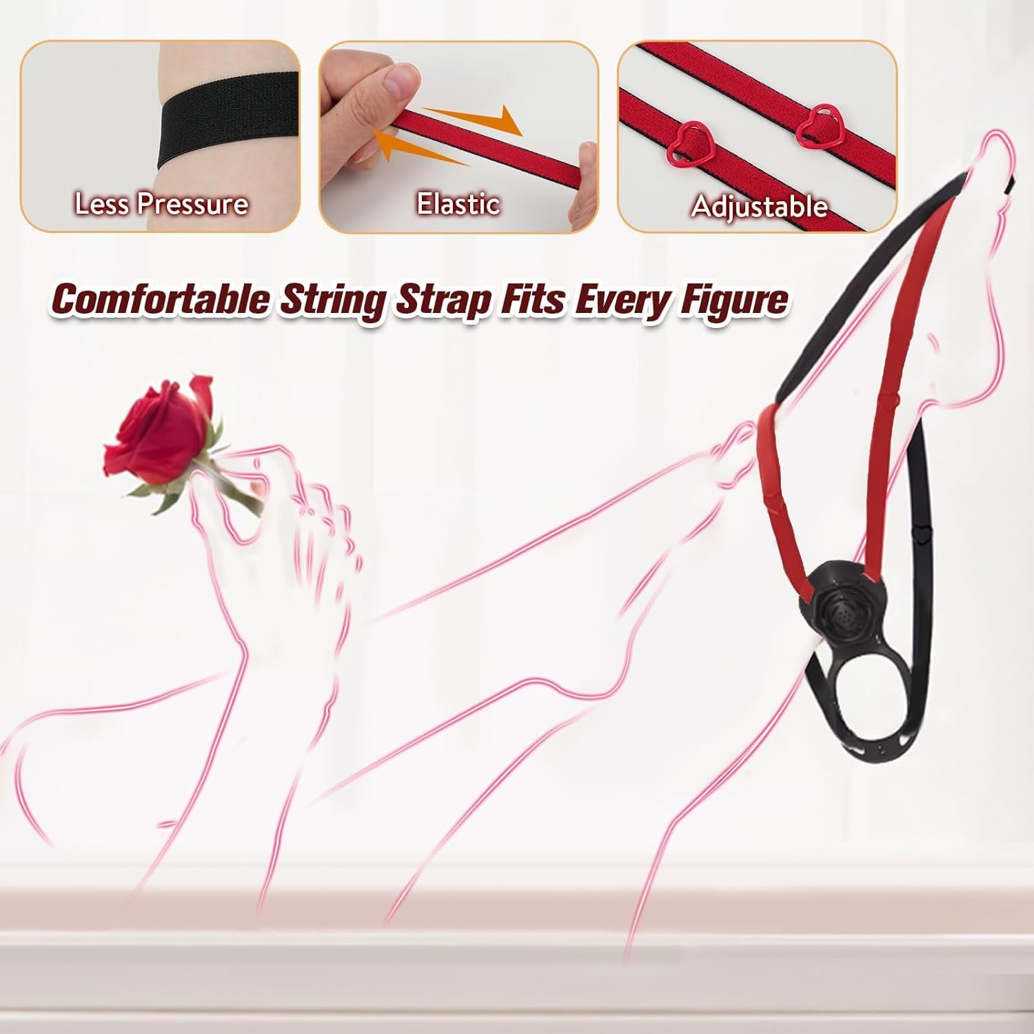 SilentBloom Wearable Clit Vibrator App Remote Quiet Waterproof