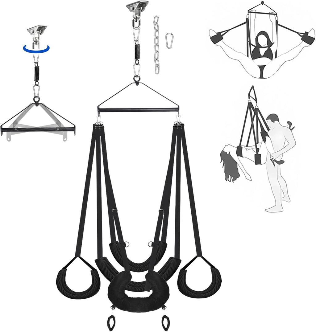 TitanOrbit 360° Ceiling Sex Swing 1000lb