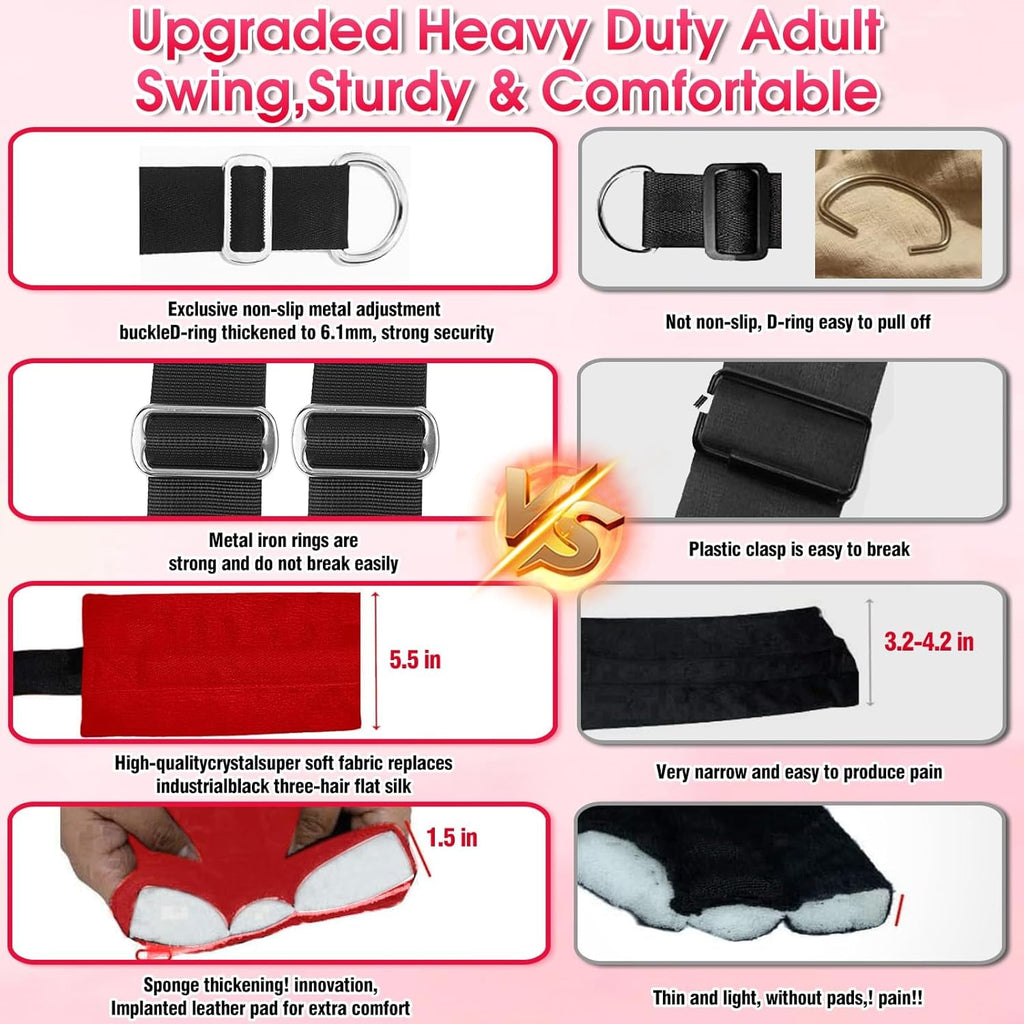ScarletBond BDSM Sex Swing Adjustable