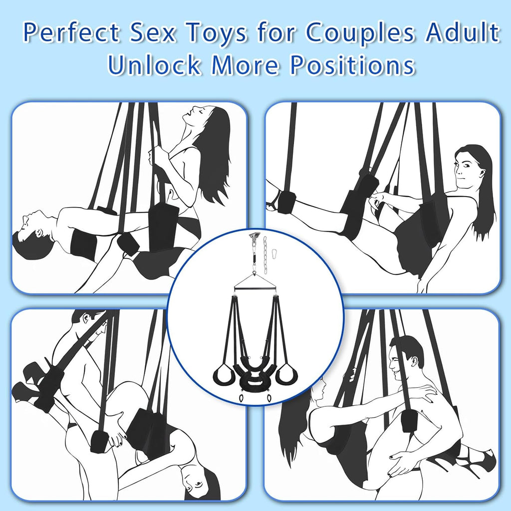 TitanOrbit 360° Ceiling Sex Swing 1000lb