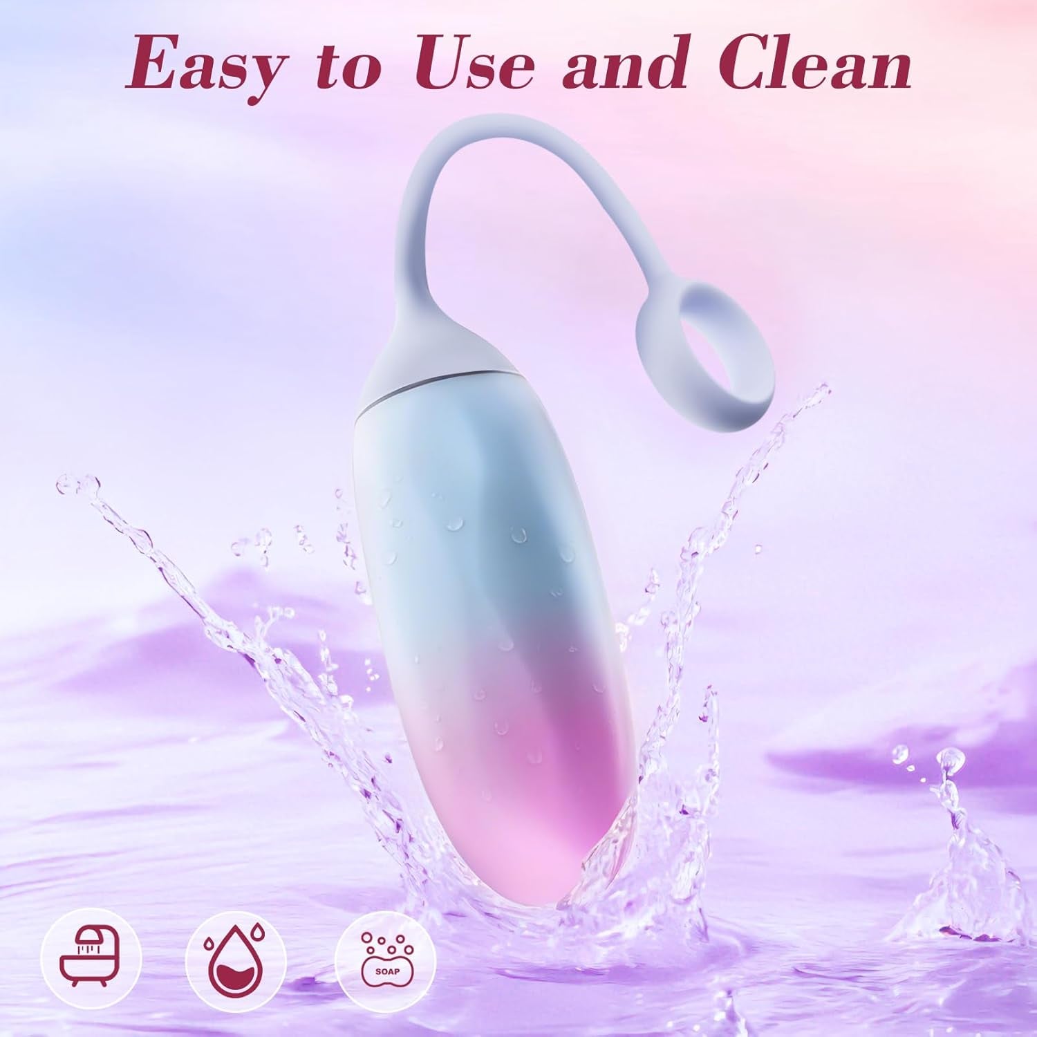 GradientPulse App Remote Vibrating Egg Bullet Waterproof Quiet