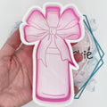 Bottle with Bow Freshie Mold