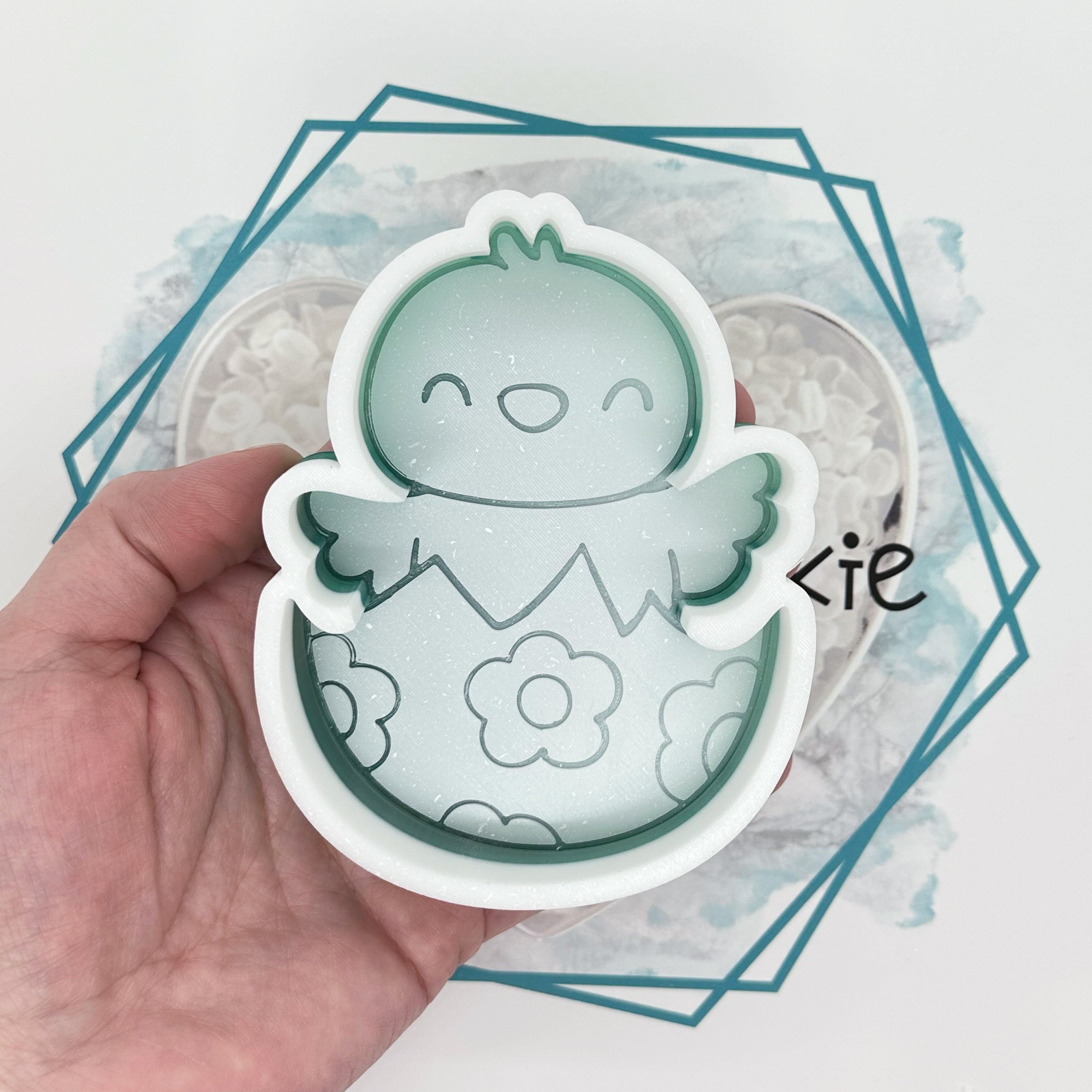 Retro Chick Freshie Mold
