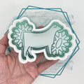 Show Heifer with Conchos Freshie Mold