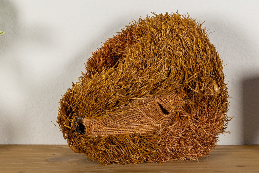 Brown Labradoodle Dog Mask