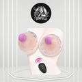 Remote-Controlled Vibration Nipple Teasers