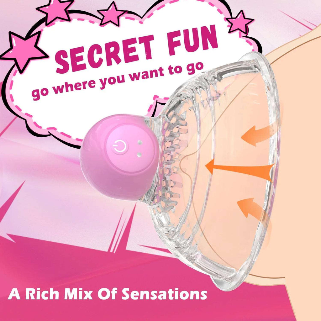 Remote-Controlled Vibration Nipple Teasers
