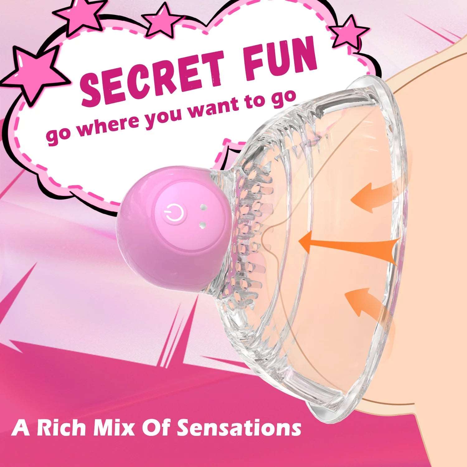 Remote-Controlled Vibration Nipple Teasers