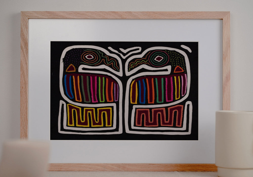 Black White Coy Lovebird Mola