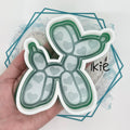 Balloon Dog with Hearts Freshie Mold