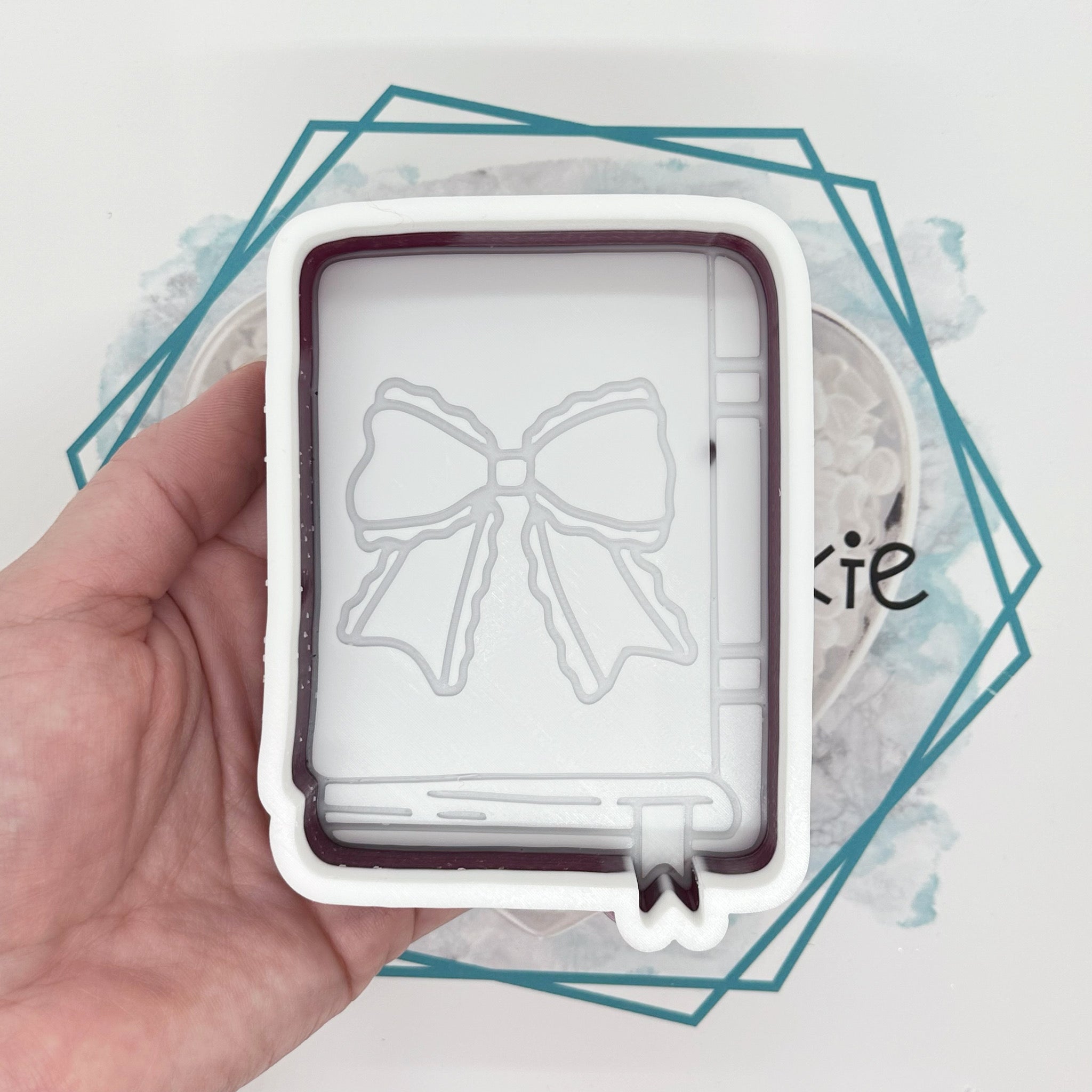 Book with Bow Freshie Mold