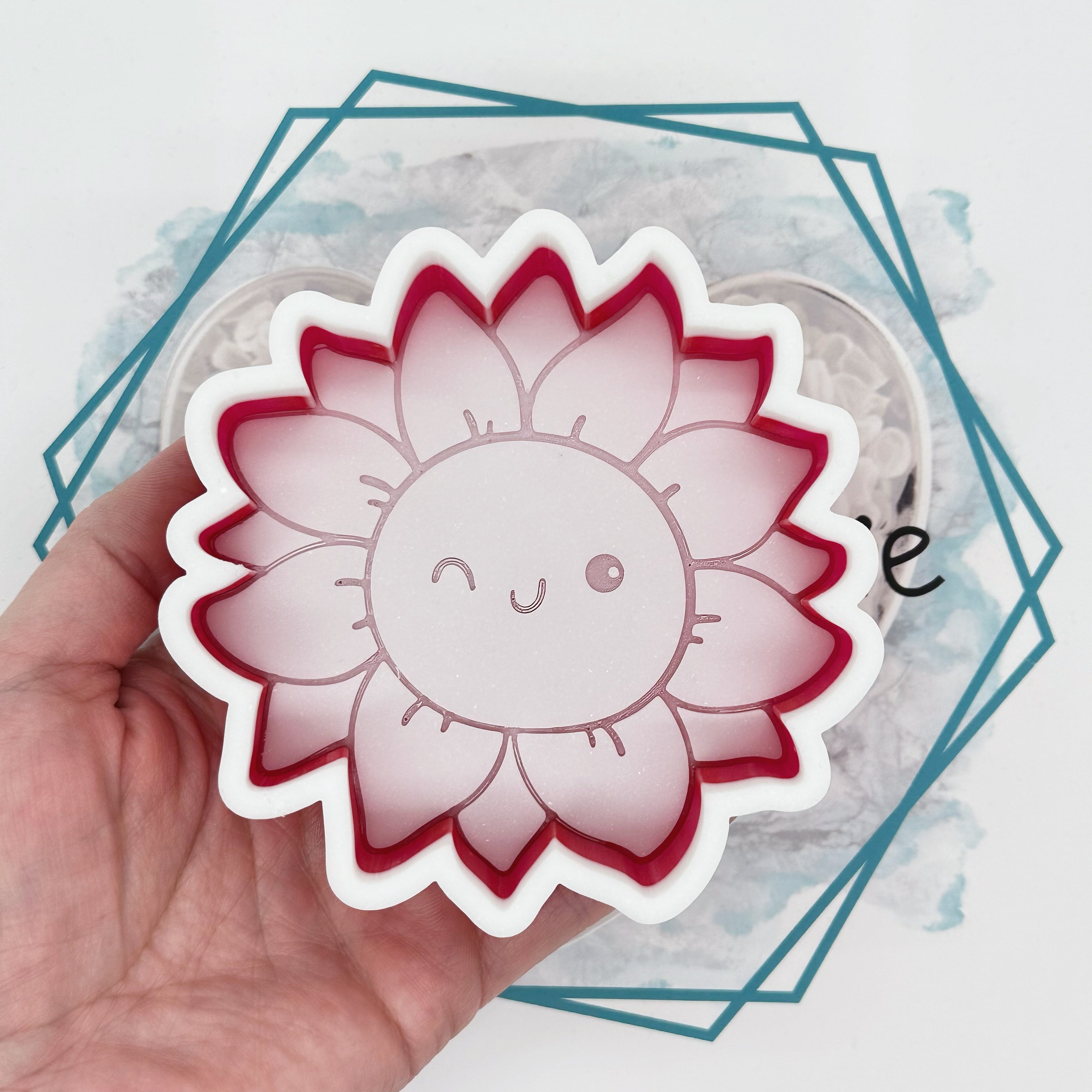Retro Sunflower Freshie Mold