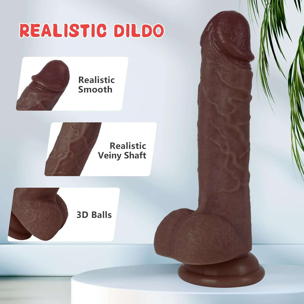 BBD Realistic Silicone Dildo