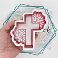 Cross with Concho Freshie Mold