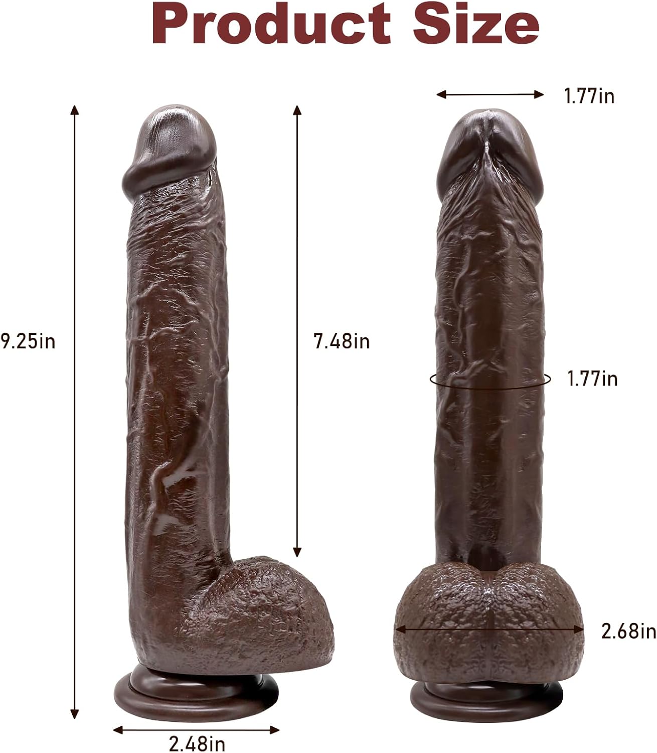 Curved G-Spot & Anal BBL Dildo