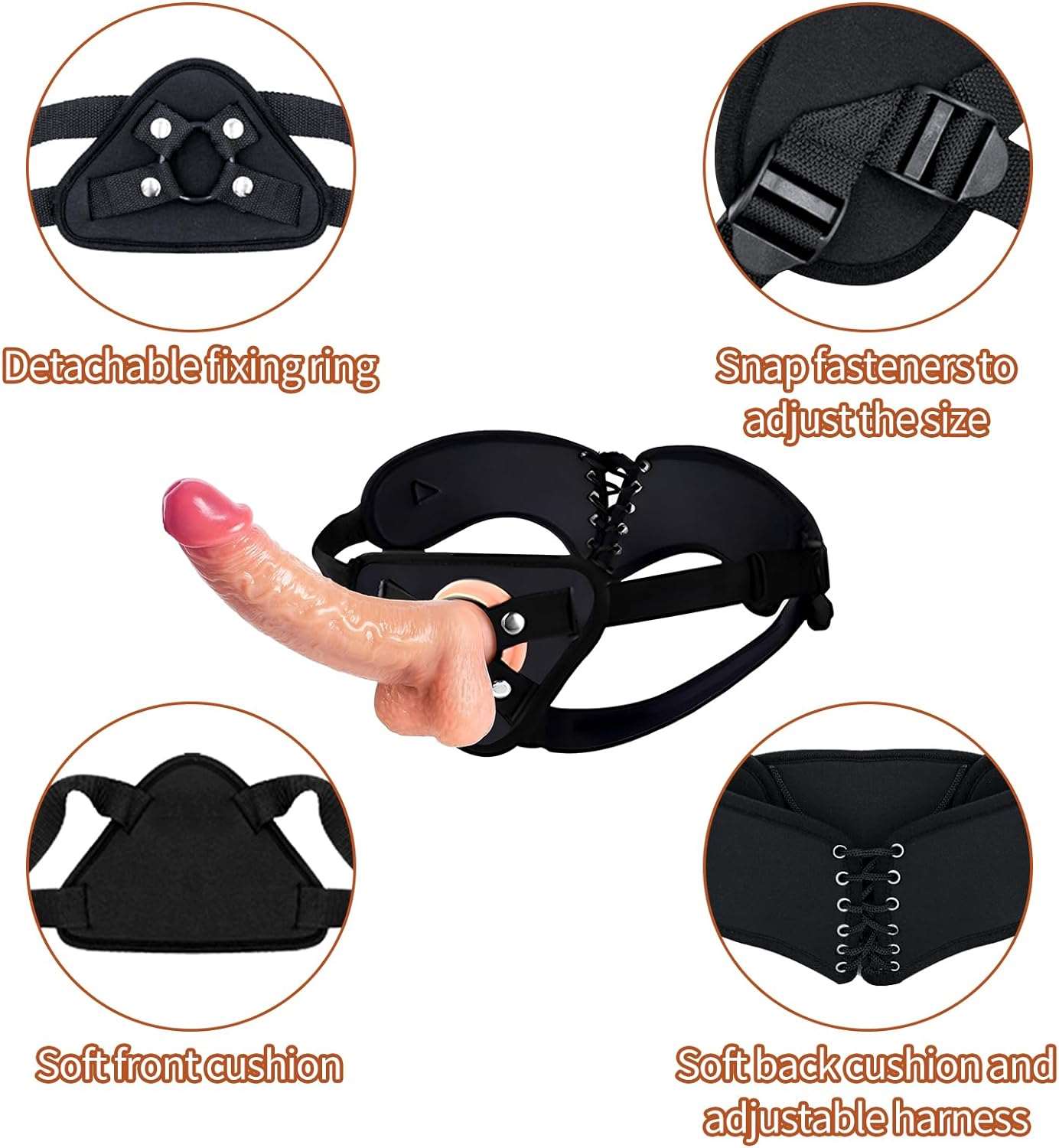 Pegging Pleasure Strap-On Dildo