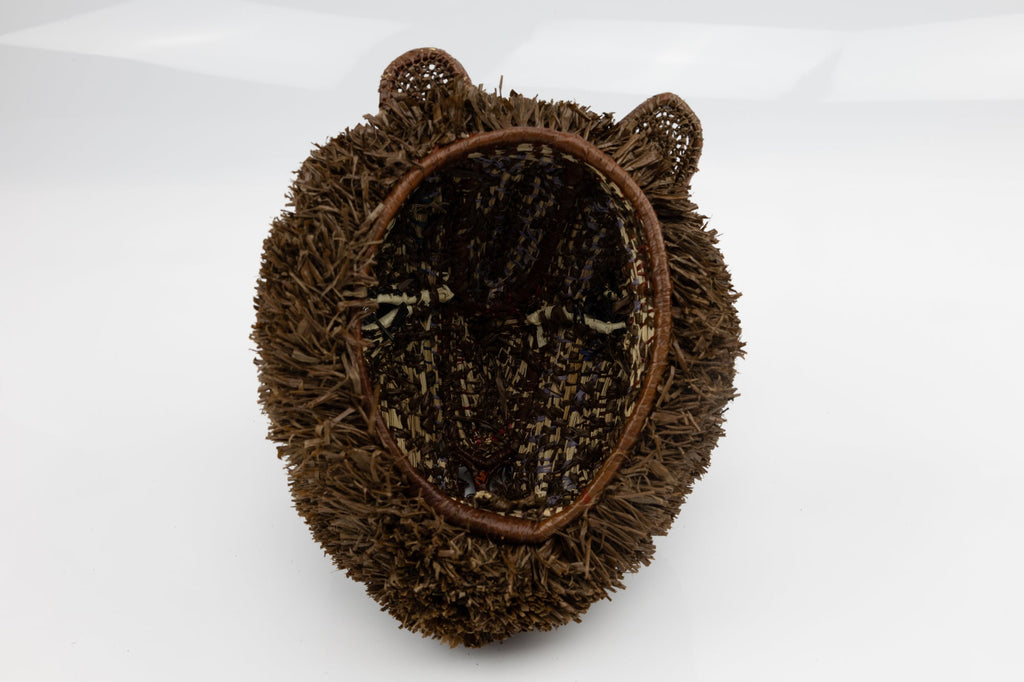 Wounaan Embera Hand Woven Chunga Beaver Mask Panama
