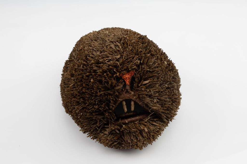 Wounaan Embera Hand Woven Chunga Beaver Mask Panama