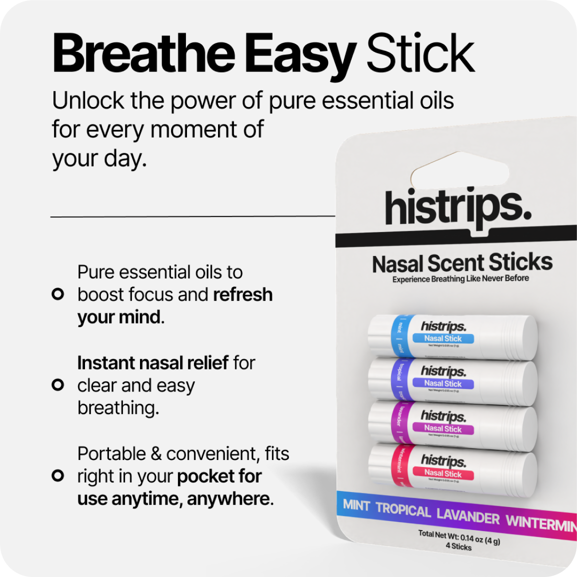 Essential Nasal Sticks