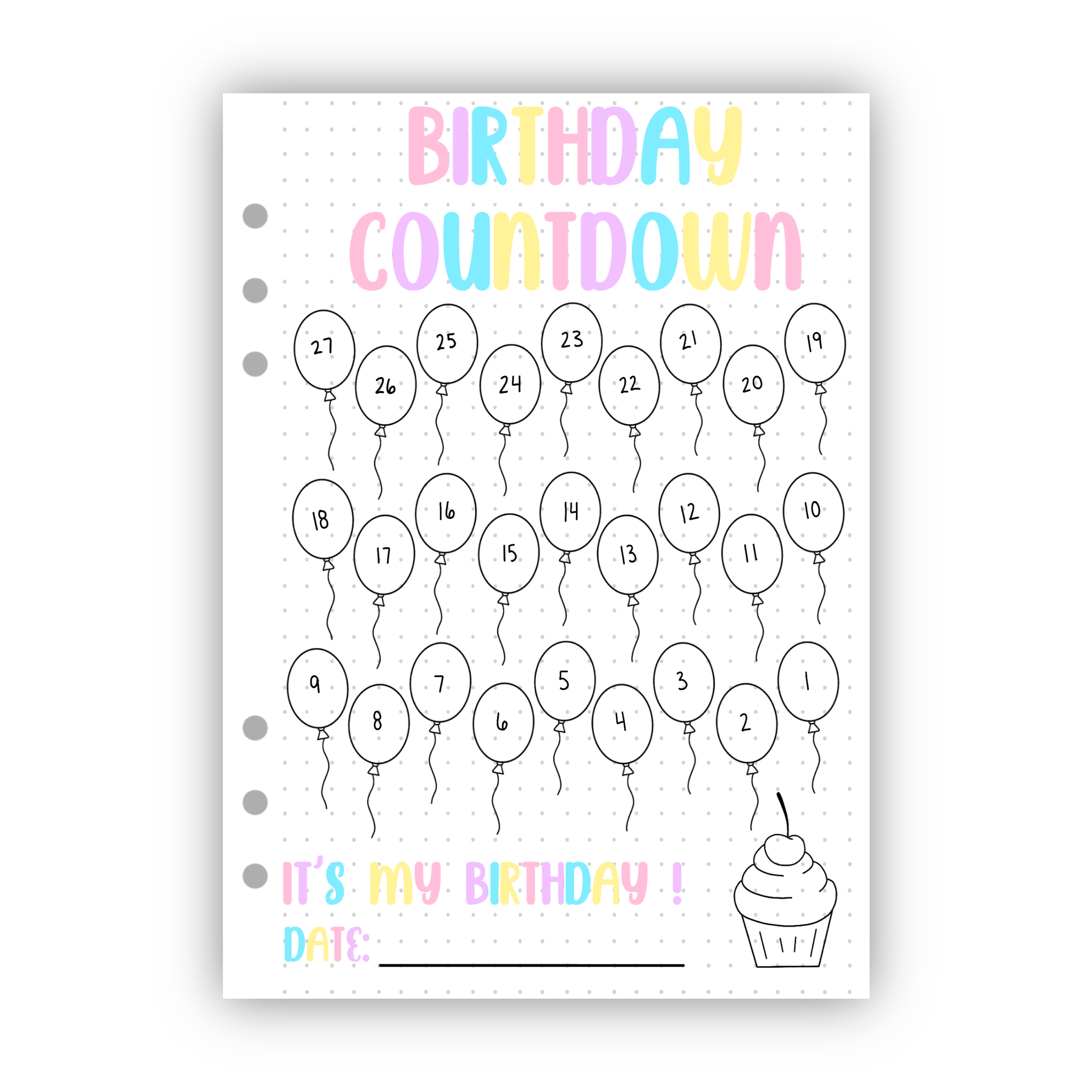 Birthday Countdown