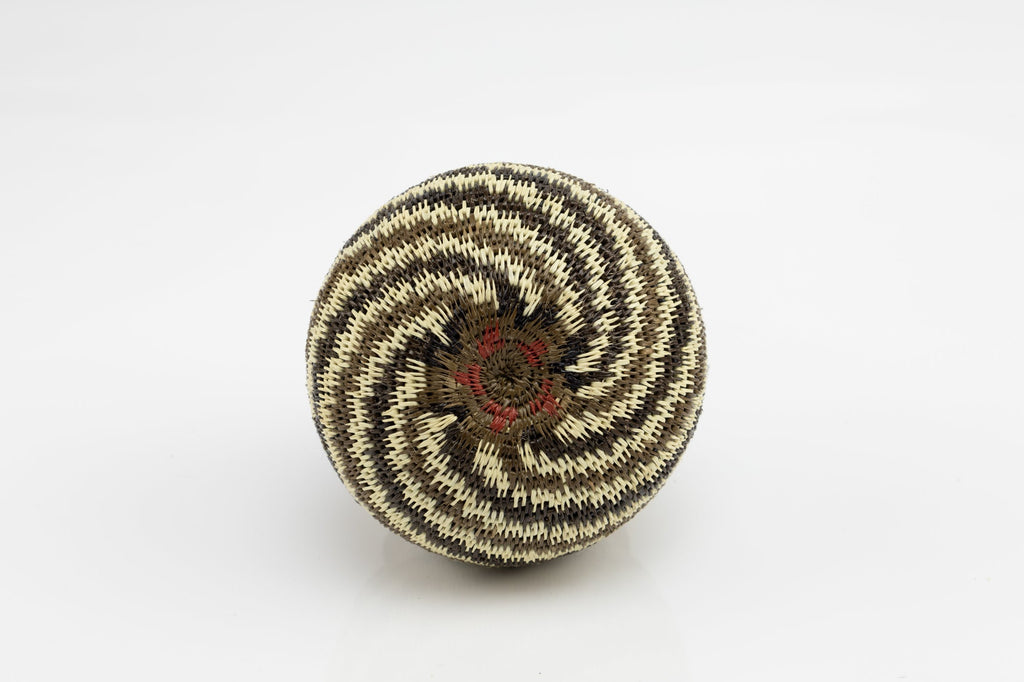Wounaan Indian Hand Woven Spiral Design Panama Basket