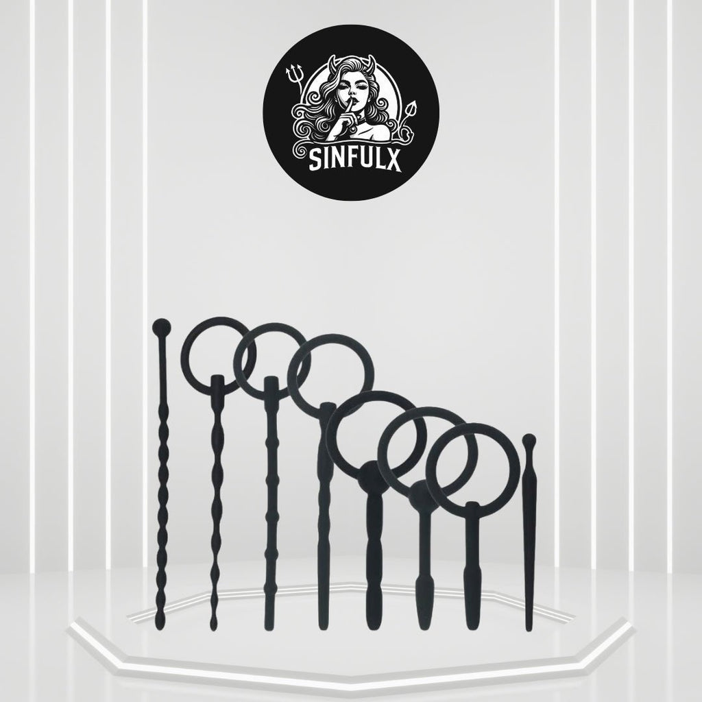BlissBond Catheters & Sounds 8-Pcs Penis Plug Set