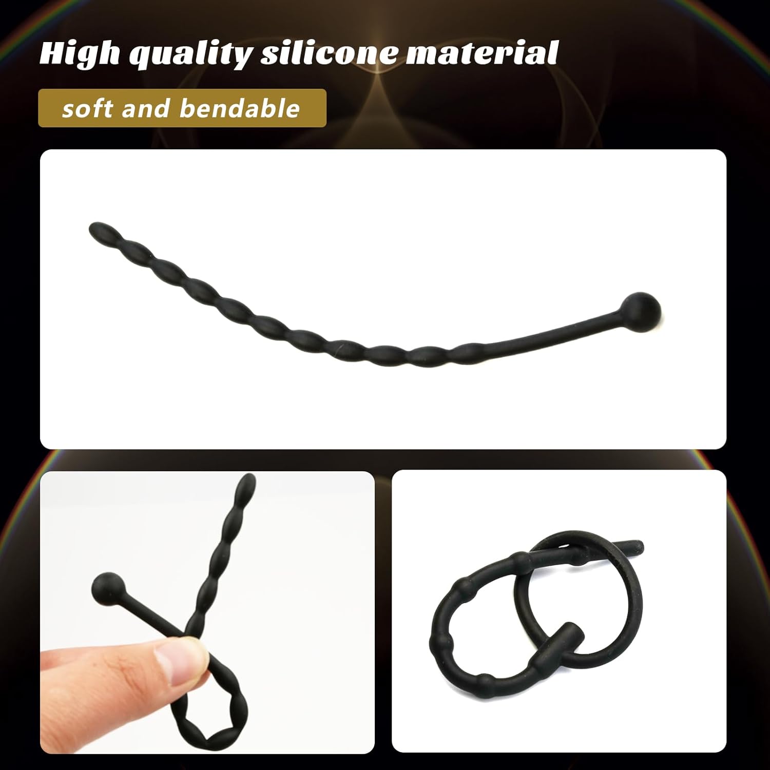 BlissBond Catheters & Sounds 8-Pcs Penis Plug Set
