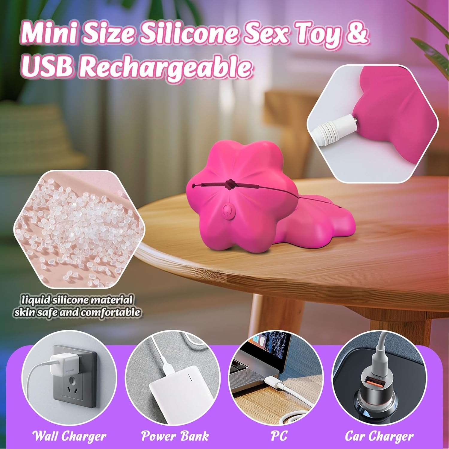 Wireless Remote-Controlled Vibrating Nipple Clamps