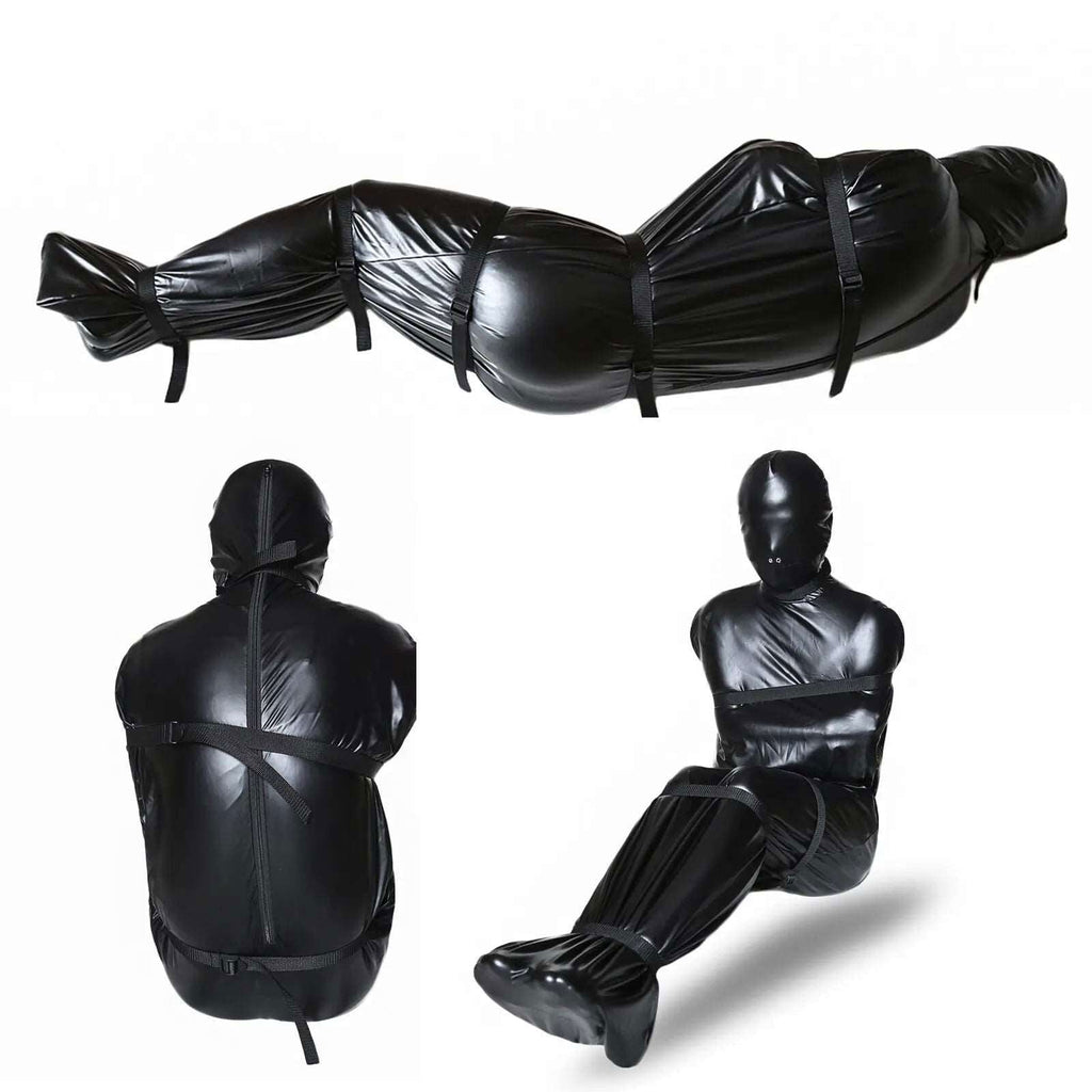 Intense Full-Body Bondage Harness Restraints
