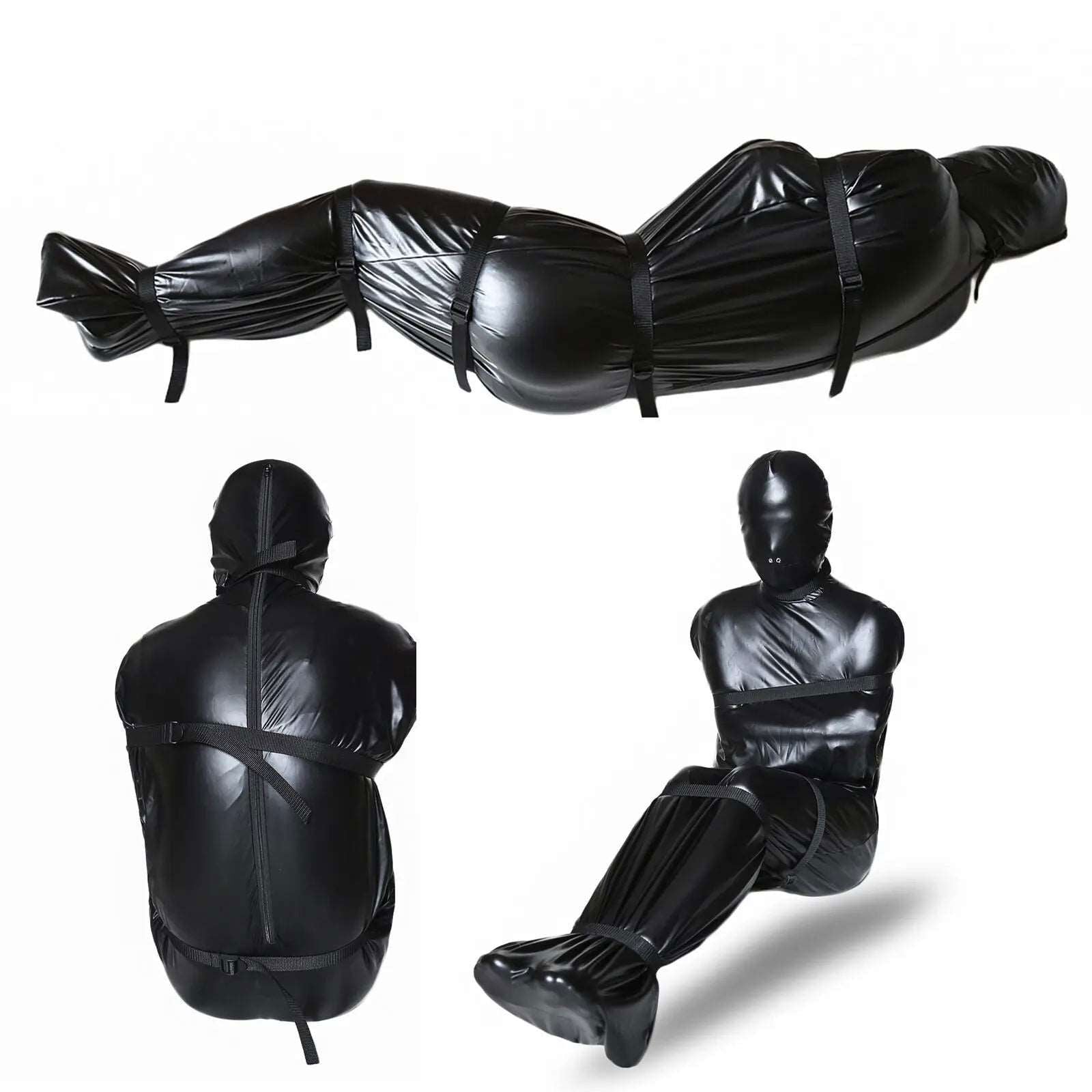 Intense Full-Body Bondage Harness Restraints