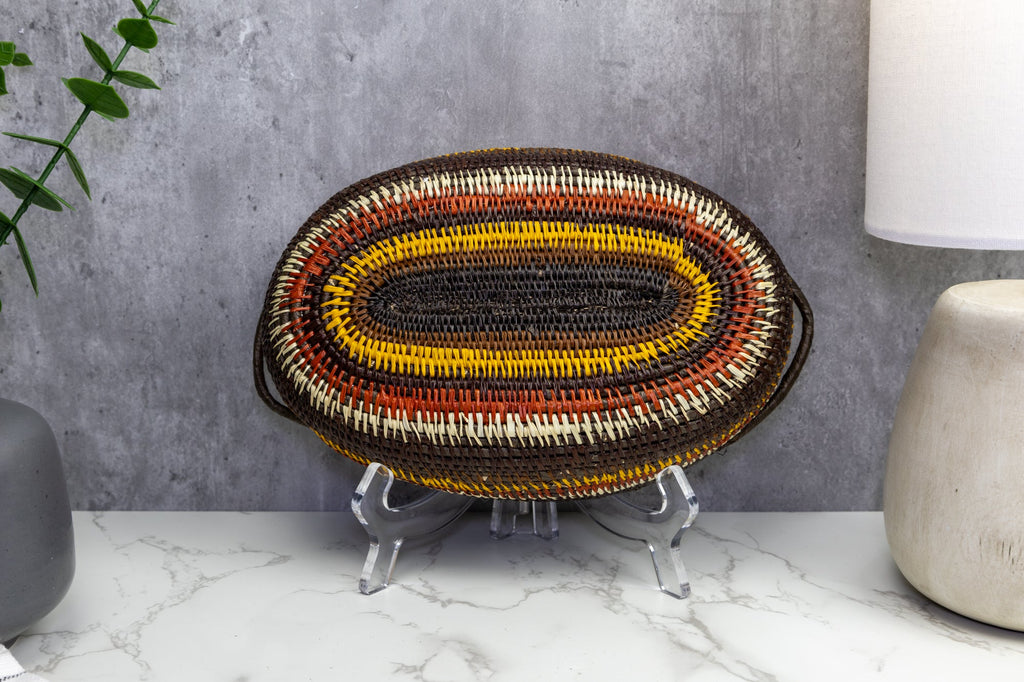 Rainforest Woven Basket Bowl