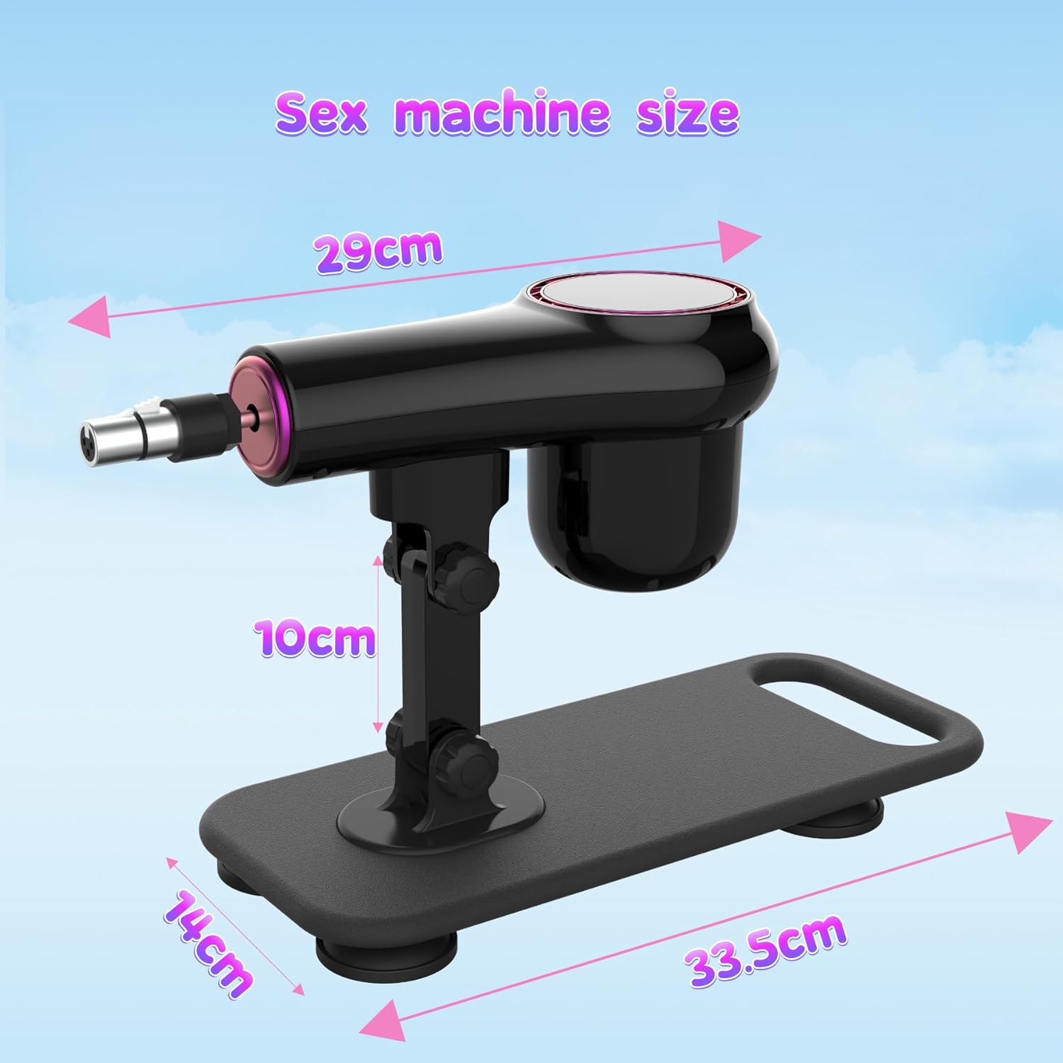 BoldQuiver Remote Control Dildo Sex Machine