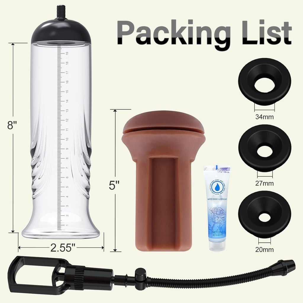 Manual Enhancement & Training Penis Enlarger Pump