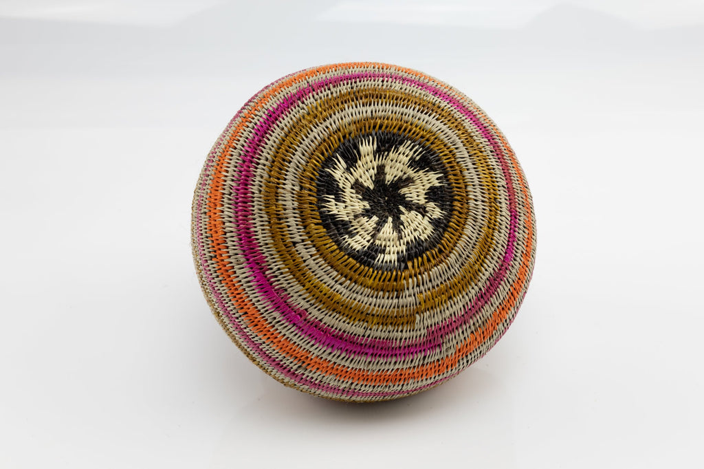 Wounaan Indian Hand Woven Classic Design Panama Basket