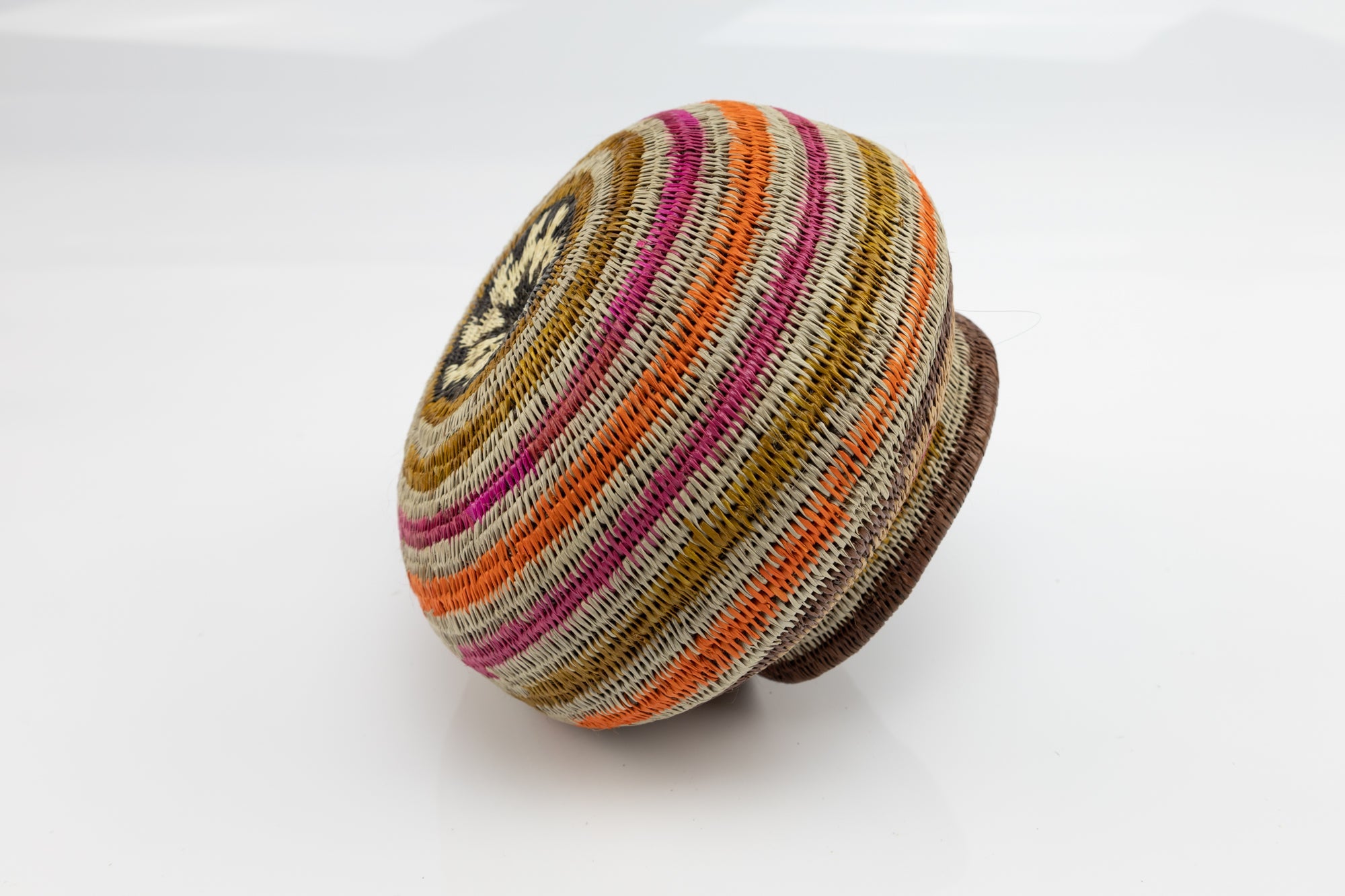 Wounaan Indian Hand Woven Classic Design Panama Basket