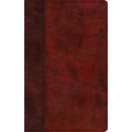 ESV Large Print Thinline Bible, Red Letter (Trutone, Burgundy/Red, Timeless Design) - Imitation Leather
