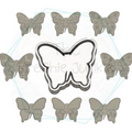 Butterfly Bolt & 8 INSERTS Freshie Mold