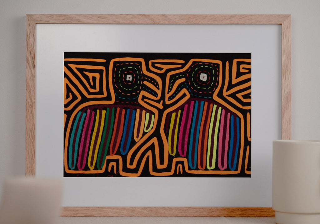 Black And Orange Gossip Bird Mola