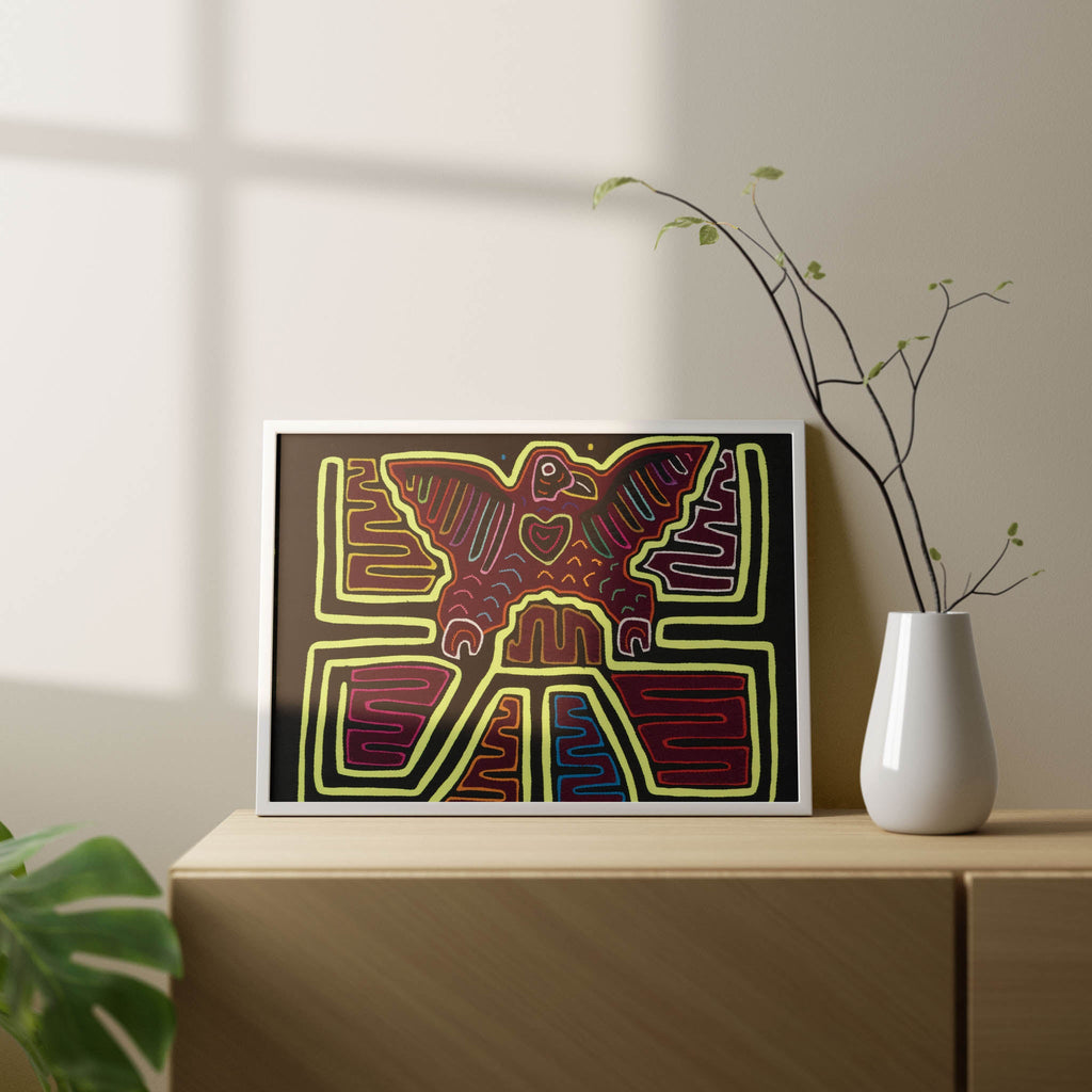 Black Neon Green Hawk Eagle Two Mola