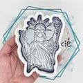 Lady Liberty Freshie Mold