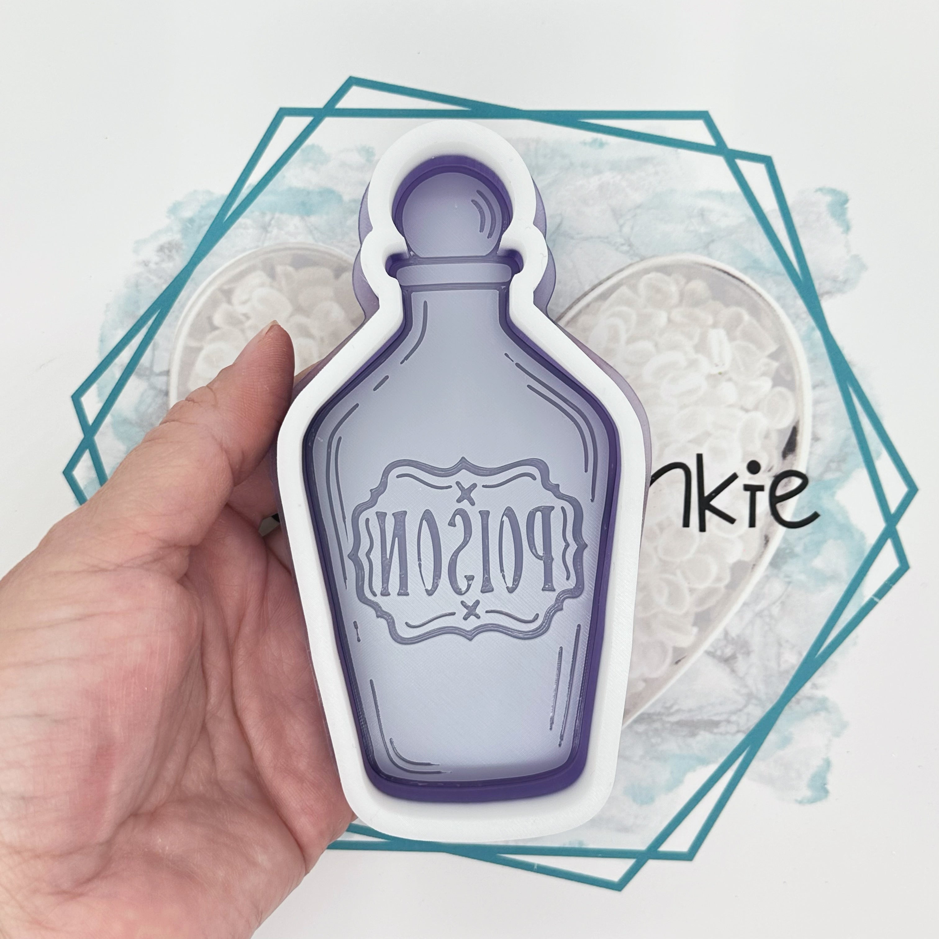 Poison Bottle Freshie Mold