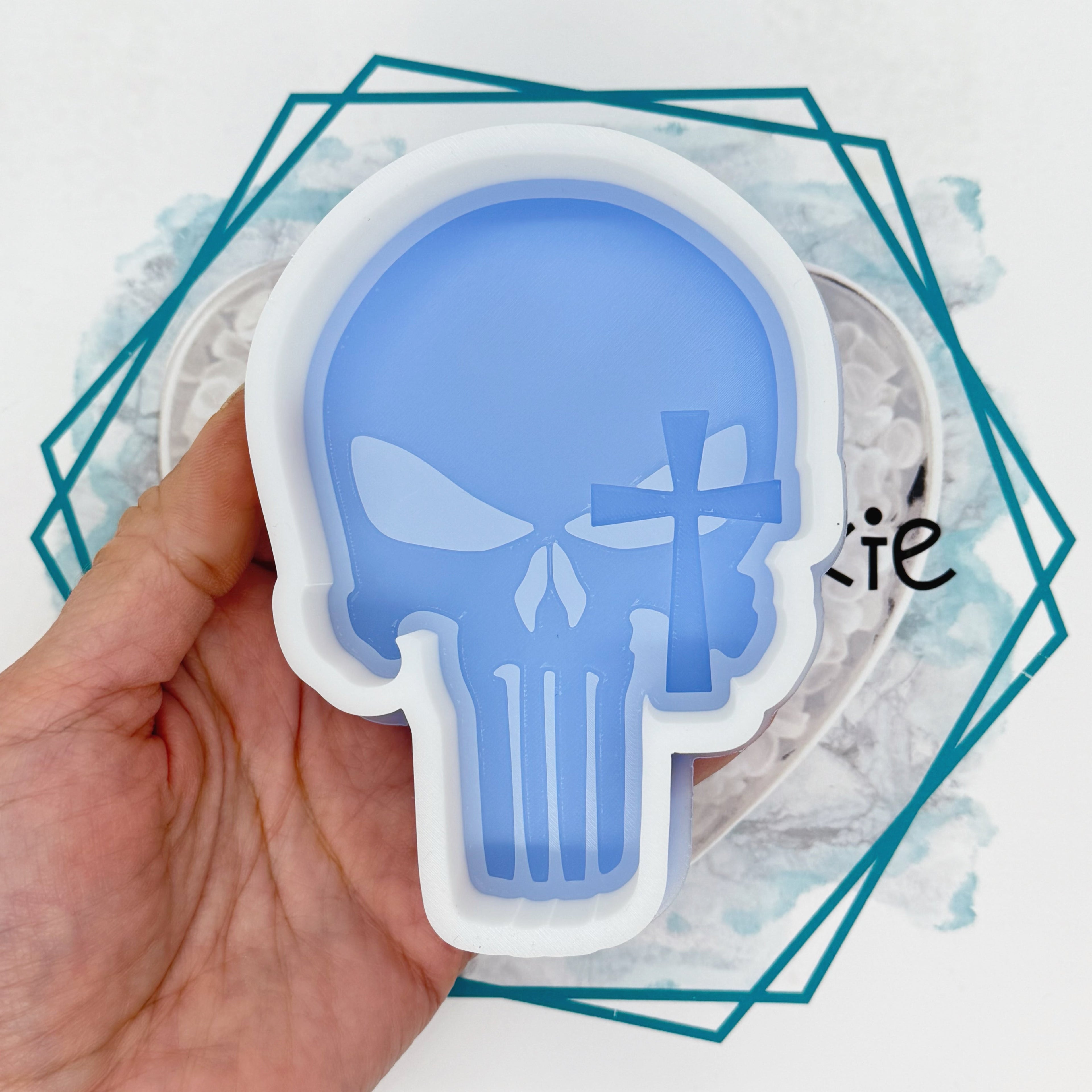 Punisher with Cross Freshie Mold